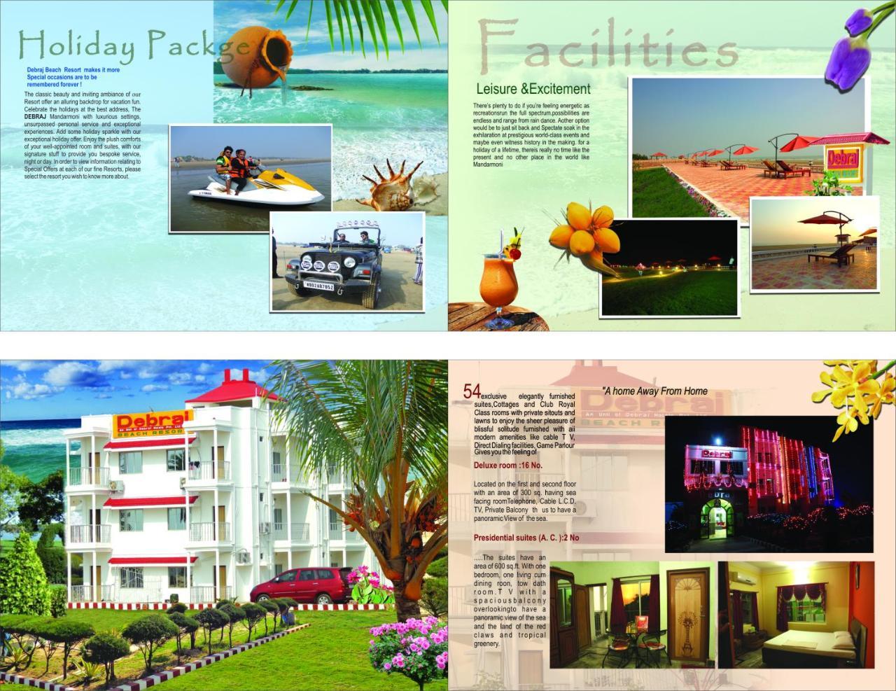Debraj Beach Resort Mandarmani Exteriér fotografie