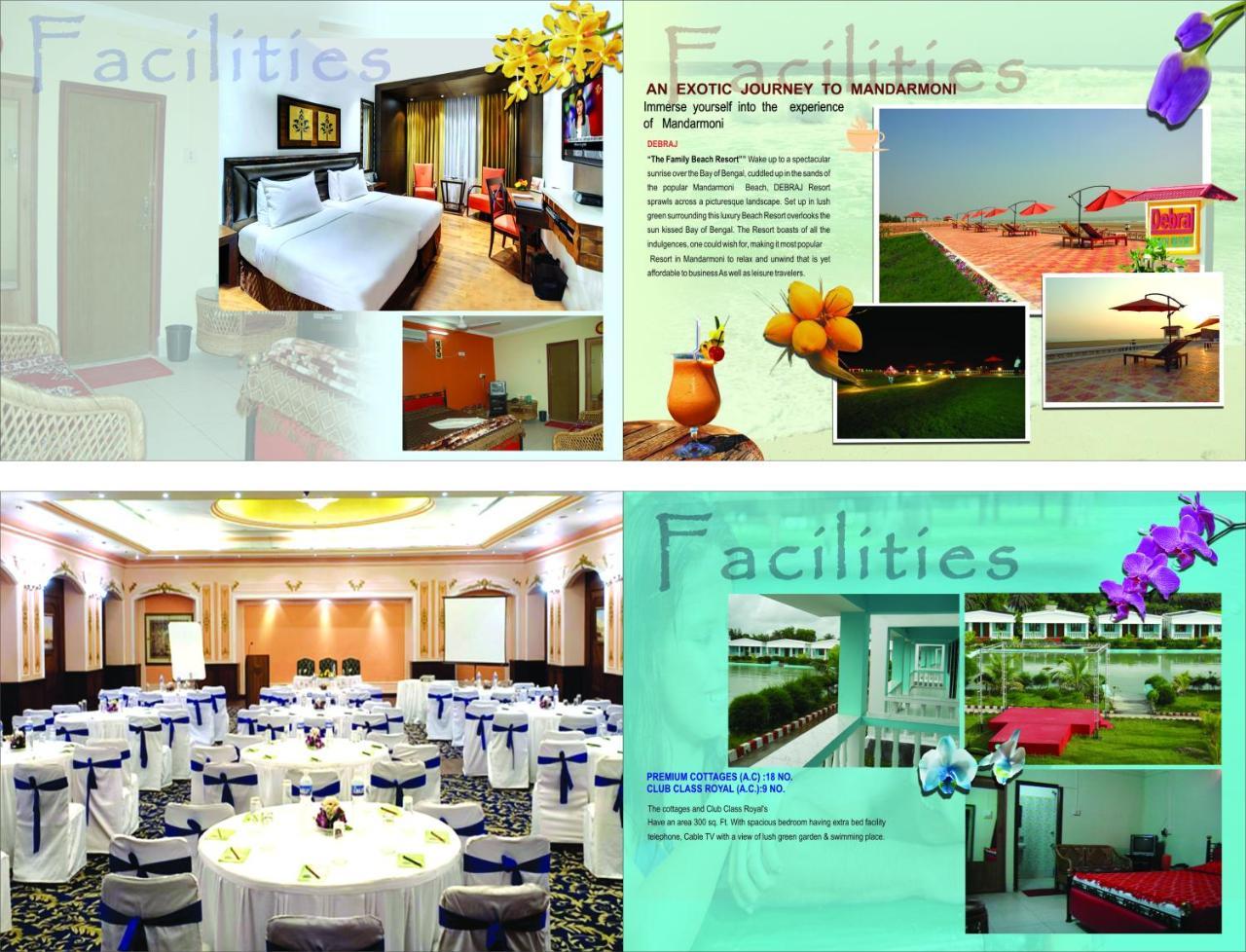 Debraj Beach Resort Mandarmani Exteriér fotografie